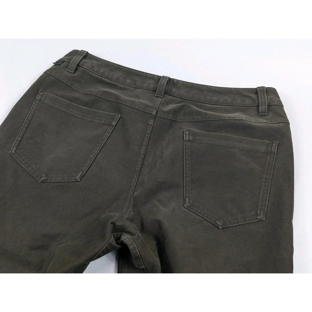 Lululemon Mens ABC Pant Slim Straight 5 Pocket Technical Stretch Olive 32x31